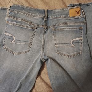 American Eagle Bootcut size 8 light wash jeans
